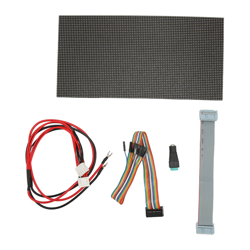 Annadue RGB Full Colour LED Matrix Panel 96 x 48 Pixels, 4608 RGB LEDs, Adjustable Brightness, 2.5 mm Spacing, Bendable LED Matrix Display, Compatible with Rasp Pipico/ESP32 for