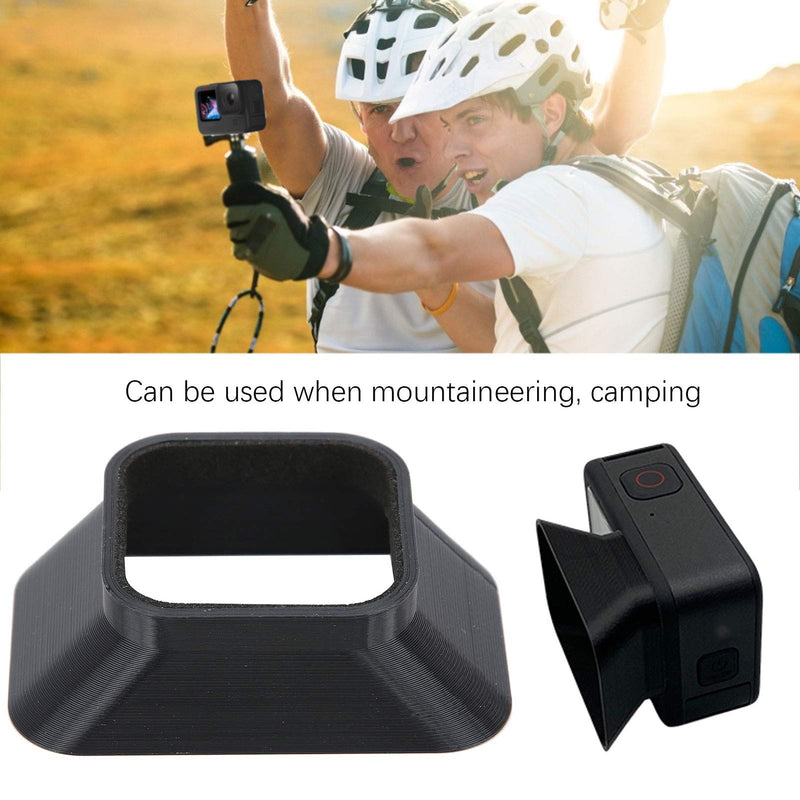 [AUSTRALIA] - DAUERHAFT Sunshade Hood Sturdy 2pcs Portable Sun for Lightweight for Hero 9 Black 