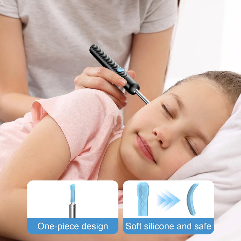 Euakee 4 in 1 Ear Wax Remover Otoscope, 1080P WiFi IP67 Waterproof Ear Cleaner for Adults Children, for Ear Canal, Nose, Mouth and Skin Examination, Ear Cleaner for iOS, Android 03