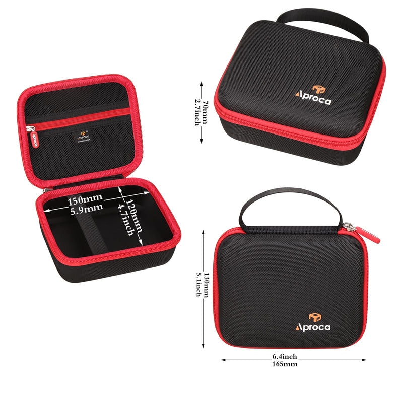 Aproca Portable Hard Storage Protective Case, for Focusrite Scarlett Solo 3rd Gen USB Audio Interface and Accessories