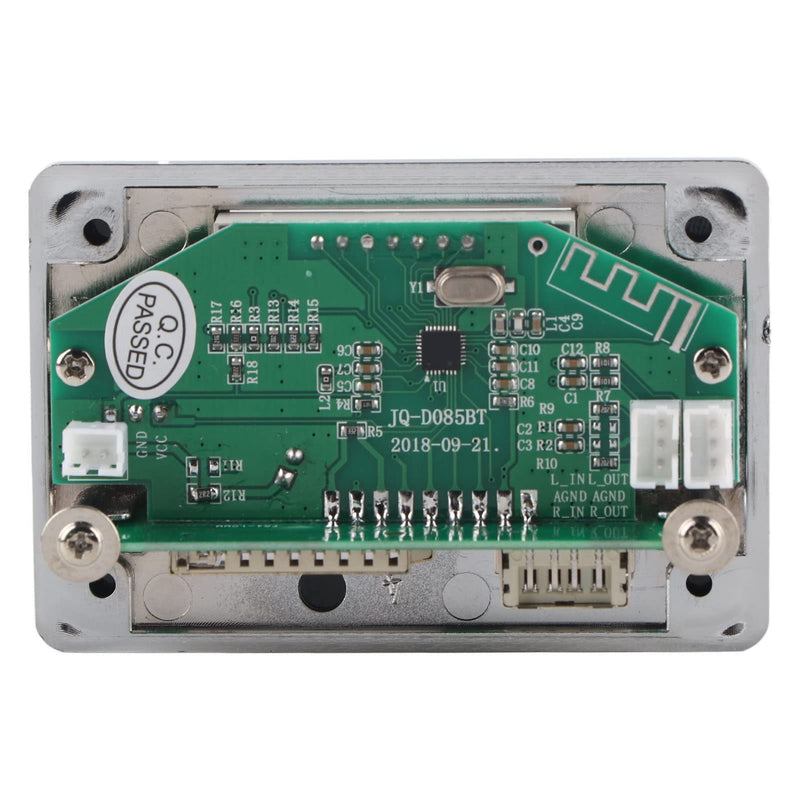 [AUSTRALIA] - Oumefar DC 12V Bluetooth Audio Decoder Board Module USB SD TF FM Radio Lossless WMA/WAV for Reading Songs etc(12V Black) 