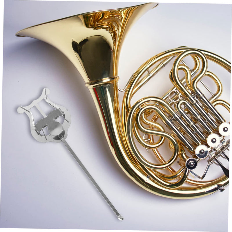 Marching Horn Clip French Horn Accessories Book Holder Stand Western Music Score Clip Sheet Music Clamp- on Holder French Horn Sheet Music Lyre Sheet Music Holder Music Score Clamp