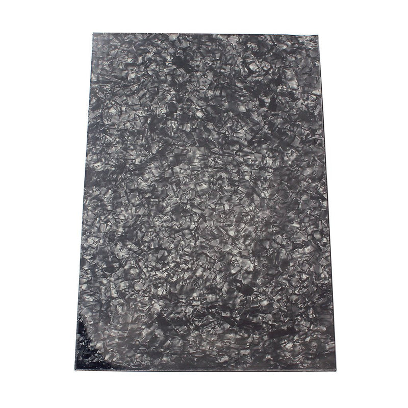 Guitar Pickguard, Blank Black Pick guards Material 3 Ply 11.6x17 Inch,Electric/AcousticGuitar Pickguard Material Sheet