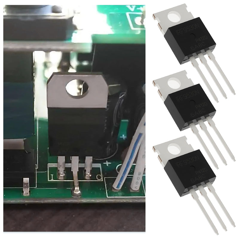 ECSiNG 20pcs TO220AB IRF9530N Transistor 100V 12A 88W for Analog and Digital Circuits