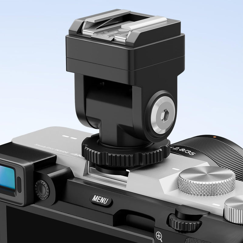 [AUSTRALIA] - PIXEL Standard Hot Shoe Adapter with Extra PC sync Connection Port & 3.5mm Mini Phone Connection Port for Connecting Cameras to Additional Off-Camera Flash,Studio Light,Strobes or Other Accessories 