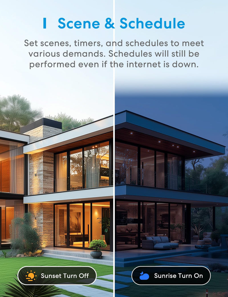 Meross Matte WiFi Socket Outdoor with Current Measurement, Smart Socket Electricity Meter for Balcony Power Station Outdoor Socket Waterproof IP44, Works with HomeKit, Alexa and Google, 16 A, 1.5 m Matte outdoor socket