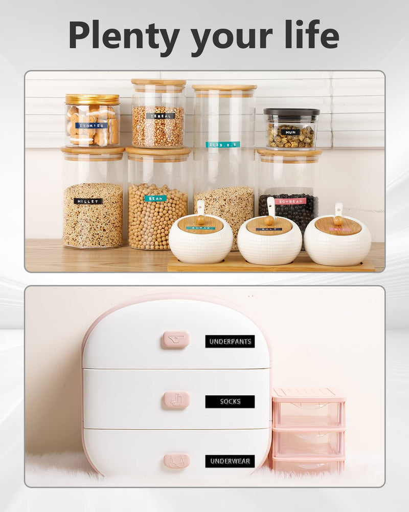 [AUSTRALIA] - Zodzi Embossing Label Maker Machine with Tapes, Embosser Handheld Label Machine, Vintage Label Maker Embossed Labeler with 3 Rolls Emboss Tapes for Home DIY Crafting - Black 