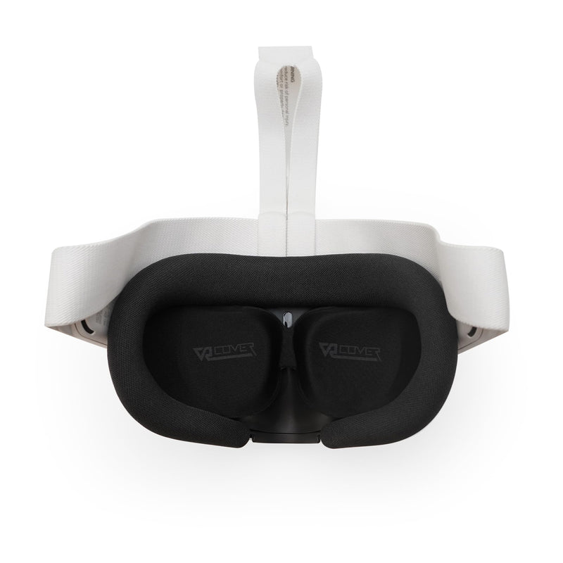 VR Cover Lens Cover for Apple Vision Pro, Meta Quest 3, Quest 2, Pico Neo3 Link, Pico Neo3 Pro, and Pico Pro Eye (Black) Black