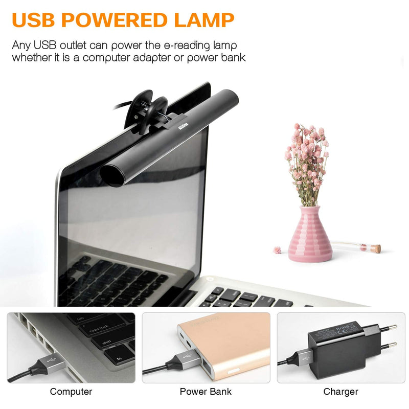 Monitor Light, Screen Light Bar Computer e-Reading LED Task Lamp, 3 Color Modes Light Bar, 10 Brightness, USB Powered Monitor Lamp