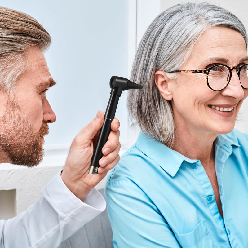 [AUSTRALIA] - Otoscope Medical Diagnostic Tool Clinical Magnification Lens Eye Care Ear Care Set 