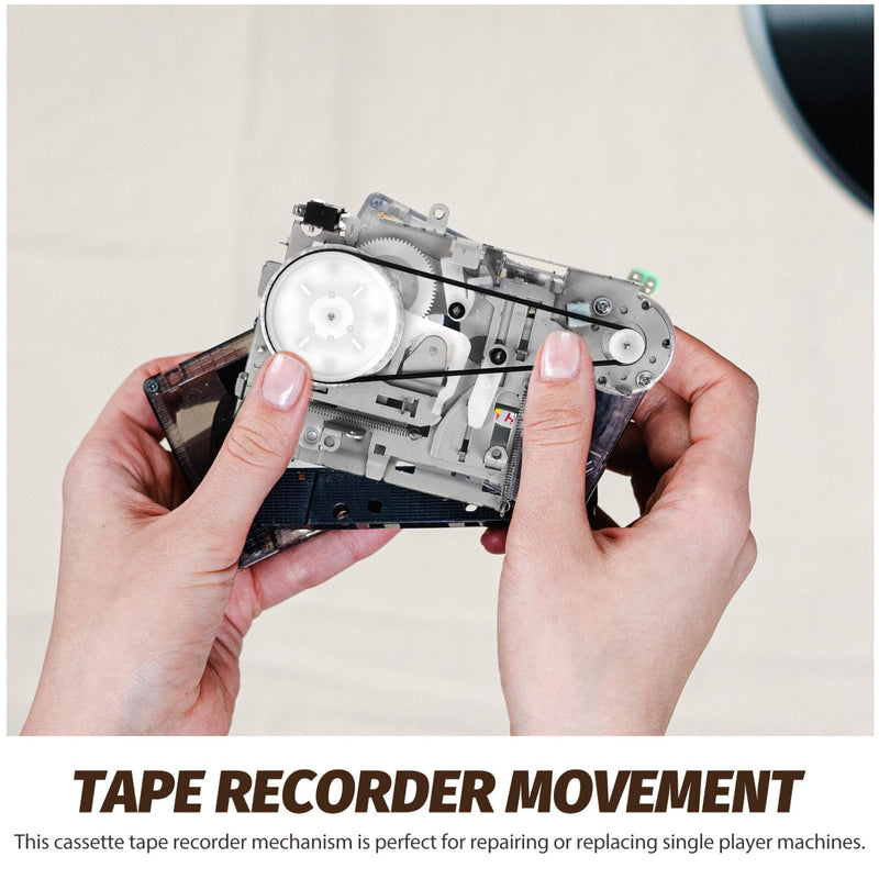 [AUSTRALIA] - Cassette Tape Recorder Movement Replacement Mechanism Core for Portable Tape Machines Repeaters DIY Repair .92X3.15X1.38 Inches Metal Durable 