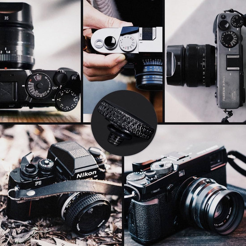 [AUSTRALIA] - Fuji Shutter Release Button Accessories: Camera Soft Shutter Button - 4 Color Shutter Button for Canon Nikon Film X100V X100F Xt5 Xt4 Xt3 Xt2 Xt30 Xt20 Xt10 Xpro3 Xpro2 Xpro1 