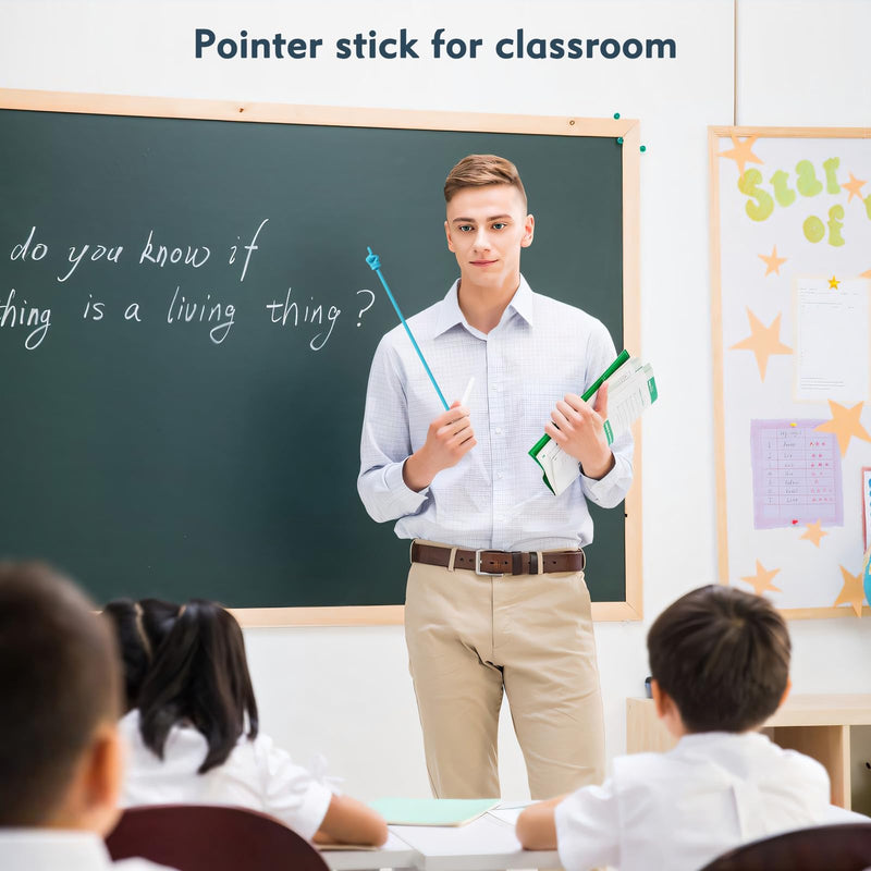10 Pcs Pointer Stick for Classroom, Cute Teacher Pointer Stick, Colorful Finger Pointer Stick, Finger Pointers for Kids Reading, Teacher Must Haves Supplies
