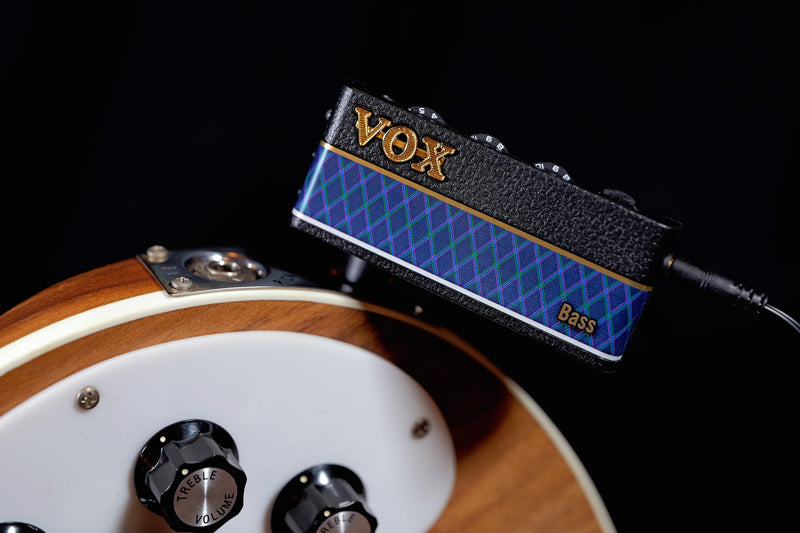 Vox amPlug 3 Plug-In Headphone Amplifier with Built-In Stereo Effects and Volume Control (Bass) [v3] Bass