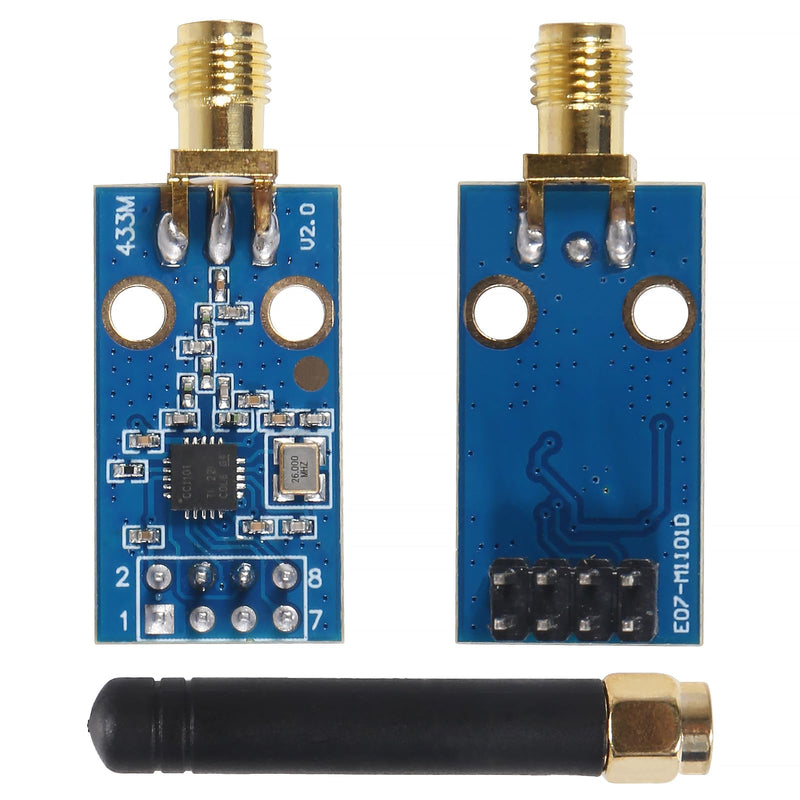 CC1101 Wireless Module with SMA Antenna Wireless Transceiver Module 315/433/868/915MHZ 1