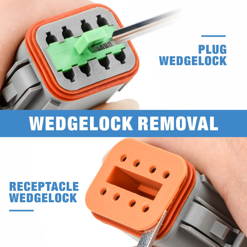 iCrimp ET-01 Deutsch Insertion & Extraction Tools, Contact Extraction, Contact-to-Housing, Wedgelock Removal Tool for DT, DTM, DTP-Series
