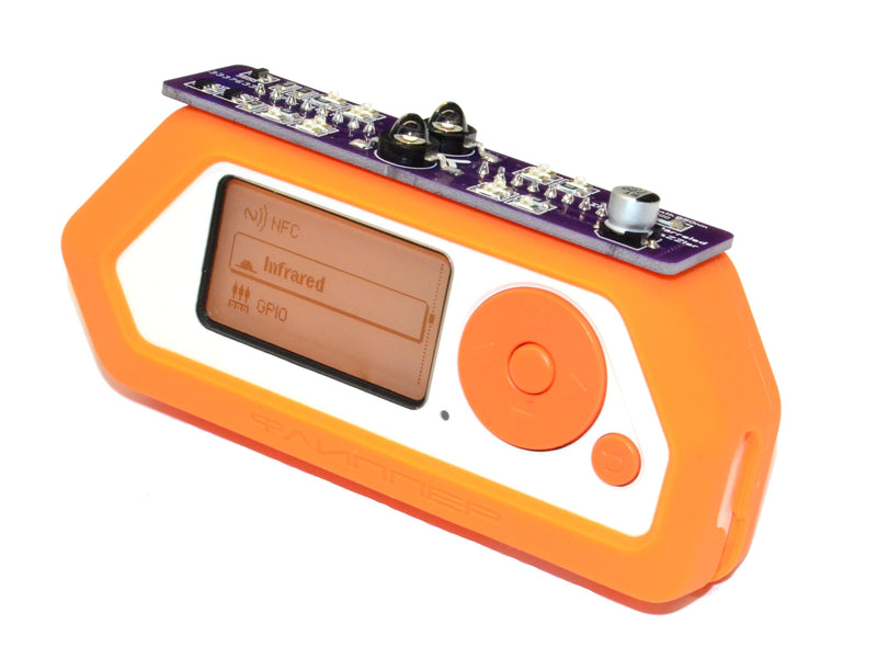 Double Barreled IR LED Blaster Dazzler 850nm Competible with Flipper Zero, Purple