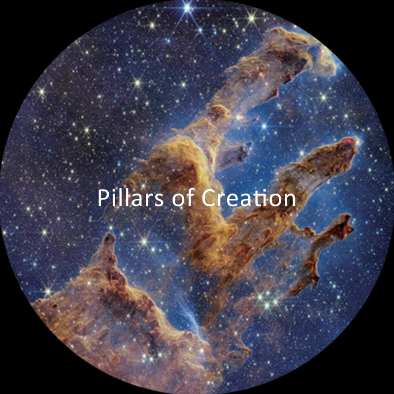 [AUSTRALIA] - Realistic Discs - Discs for Ainael Meteor and Galaxy Projector, 5k Ultra HD Slide for Home Planetarium, 6 Discs Set Without Projector (Nebula 3) 