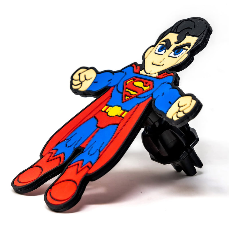 Hug Buddy Superman Cellphone Holder, Multicolor, 360-Degree Swivel, Steel and Silicone