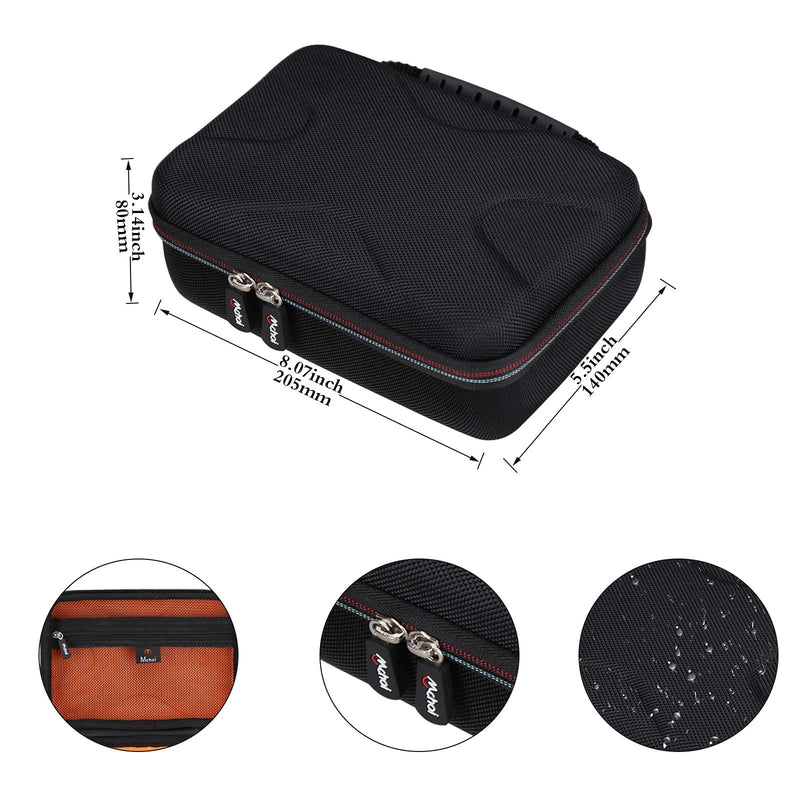 Mchoi Hard EVA Travel Case Compatible with Focusrite Scarlett 2i2 (3rd Gen) 4th Gen USB Audio Interface and Accessories, Case Only 2i2-New Version