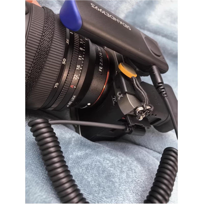 USB Type-C Shutter Release Cable for Sony A7C2, A6700, A7 V, ZV-E1, ZV-E10 II, A7C R Camera, 2.5mm Remote Flash Trigger Control, Focus, Continuous Shooting