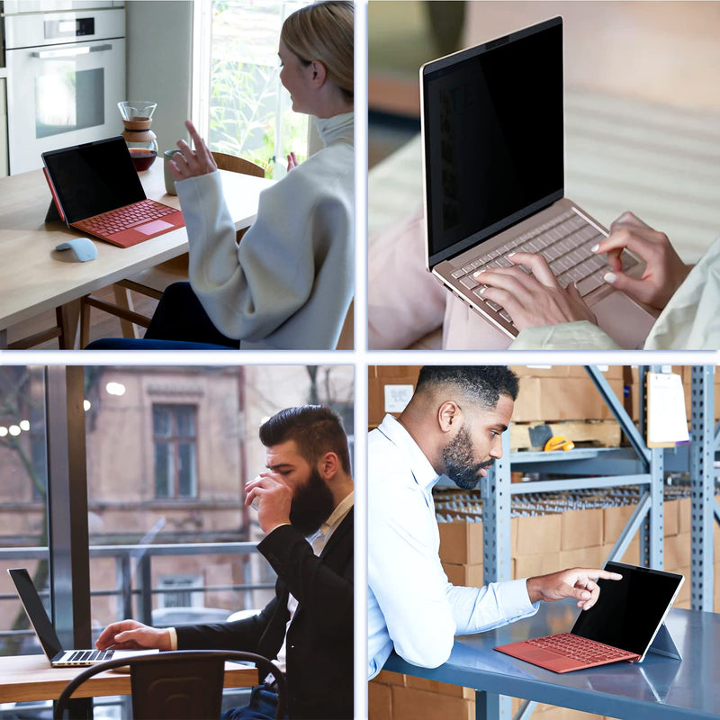 12.3 Inch Magnetic Privacy Screen Compatible With Surface Pro 7+/7/6/5/4/3, Removable Anti Blue Light Glare Filter, Black Security Private Apy Block Protector magnetic privacy filter for surface surface pro 7+/7/6/5/4/3 -12.3inch