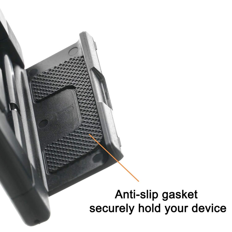 TFY Swivel Car Headrest Mount Holder for Switch for Car Swivel | Compatible with Tablets | No-scratch design | Hands-free use | Fits 5-10.5" devices | Ideal for in-car use/gaming