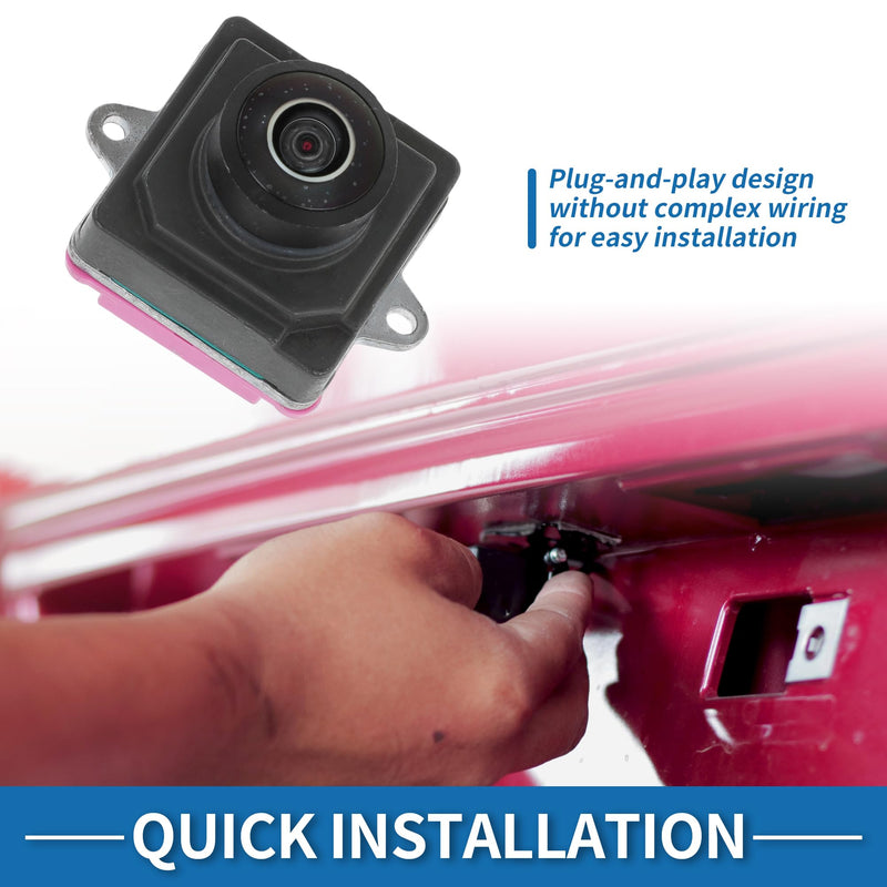 Rear View Camera for Jeep Wrangler 2021 2022 2023 2024 2025 Park Assist Backup Reverse Camera Replace No.68452959AC/68452959AA/68452959AB/68288397AC