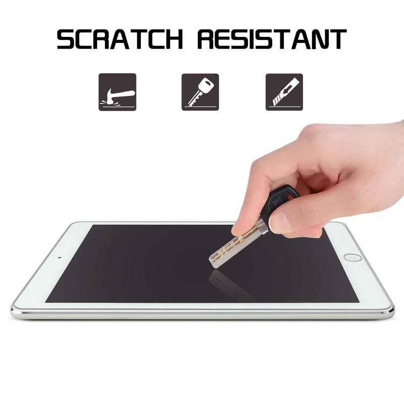 SPARIN Screen Protector for iPad 6th Generation 9.7 inch/iPad 5th Generation, Tempered Glass Compatible with iPad Air 2 9.7 inch
