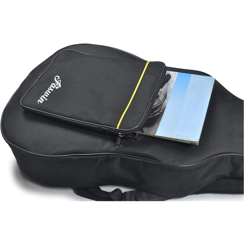 [AUSTRALIA] - 41 Inches Guitar Bag Dual Adjustable Shoulder Strap Acoustic Guitar Gig Bag, Guitar Case Waterproof Oxford Cloth 0.3 Inch Thicken Sponge Pad, Black 