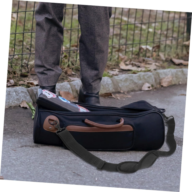 [AUSTRALIA] - Shoulder Strap 2pcs Violin Case Shoulder Strap Canvas Black Shoulder Straps Padded Shoulder Bags Postman Shoulder Strap Backpack Straps Replacement Shoulder Strap for Bag 