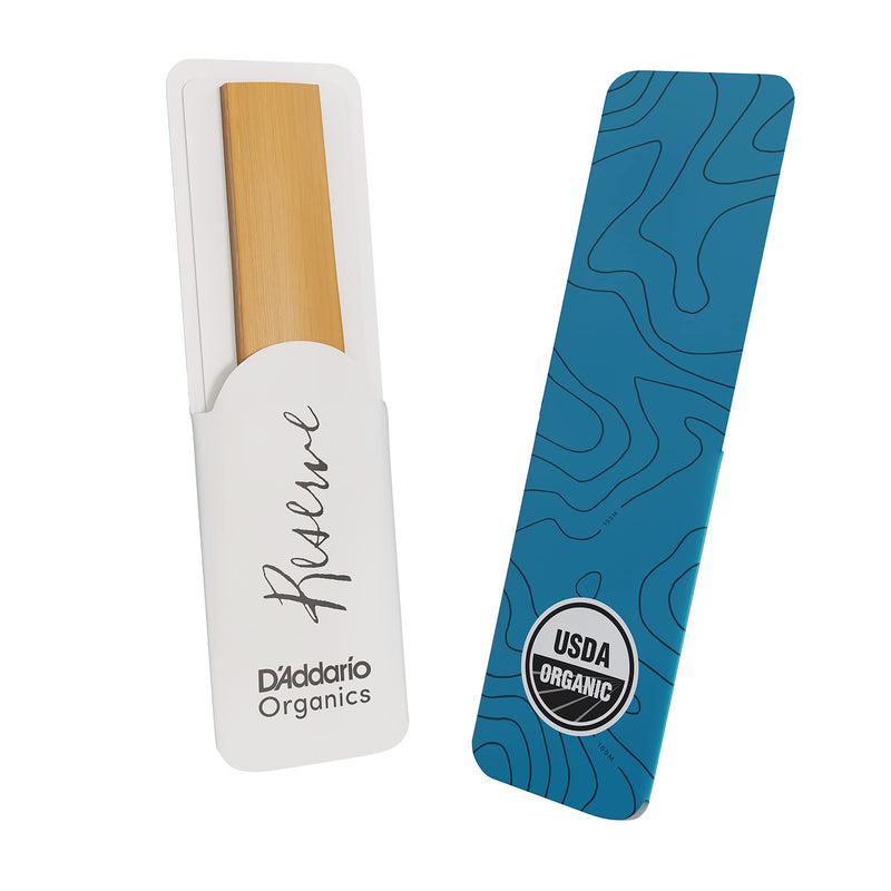 D'Addario Reserve Bb First & Only Organic 3.5 Strength, 10 Pack Clarinet Reeds (ODCR1035)