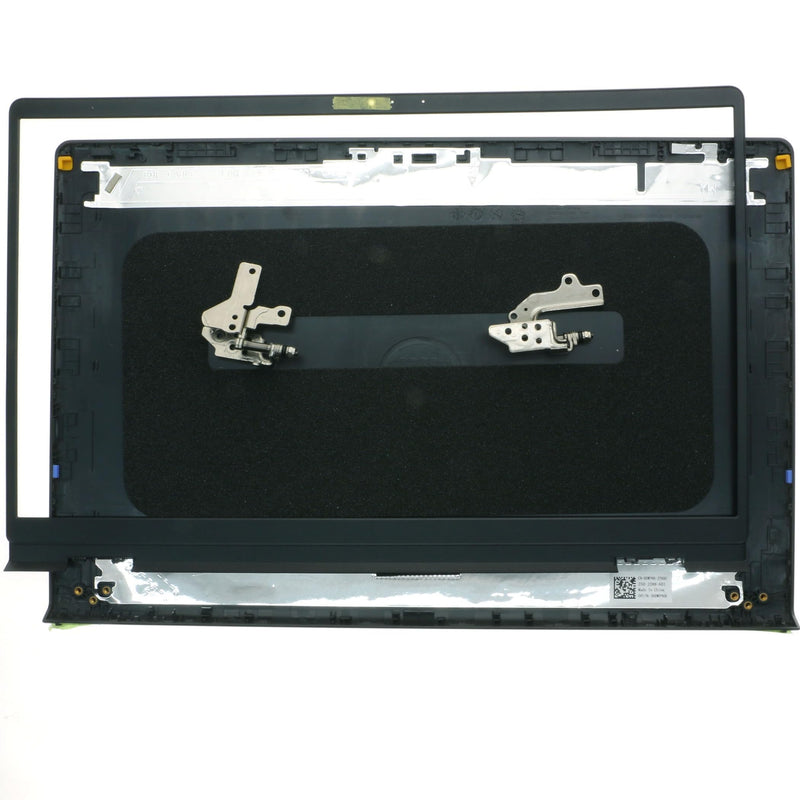 Replacement LCD Back Cover Top Case Lid Bezel Frame with Hinges for Dell Inspiron 15 3510 3511 3515 3520 3525 Series | Compatible with 0WPN8 00WPN8 9WC73 09WC73 AP3LE000901 Black