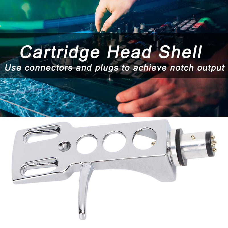 [AUSTRALIA] - Record Player Cartridge Shell Phono Needle Headshell Phono Needle Headshell with Lead Wires for Superior Sound Quality 