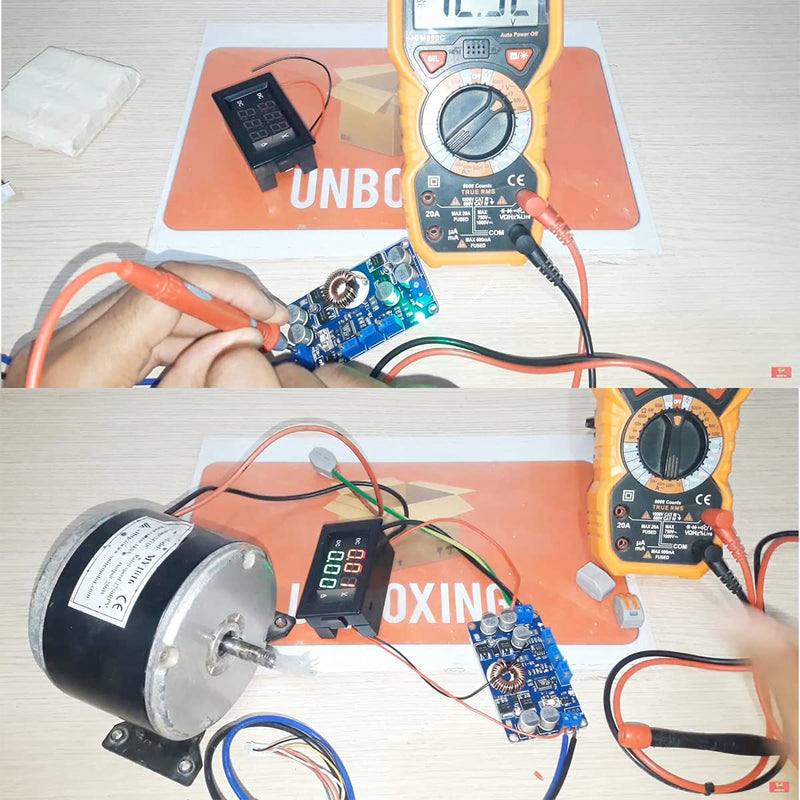 [AUSTRALIA] - Youmile LTC3780 Boost Converter DC 5V-32V to 1V-30V 10A Constant Voltage Current Automatic Converter Step-Up Down Controller Charging Module with Cable 