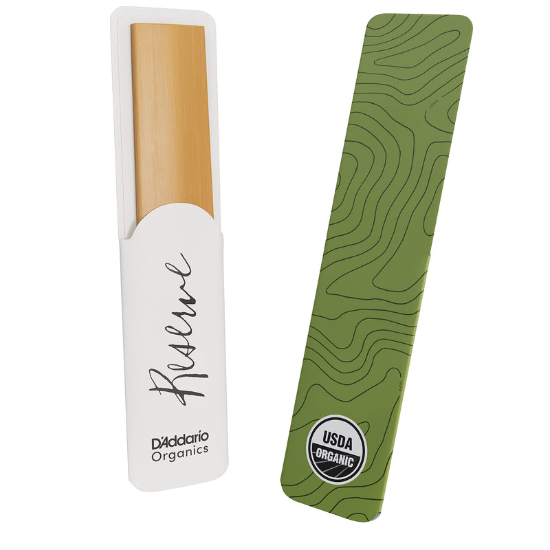 [AUSTRALIA] - D'Addario Reserve Baritone Saxophone Sax First & Only Organic Reed-3.0 Strength, 10 Pack (ODLR0530) Strength 3.0 