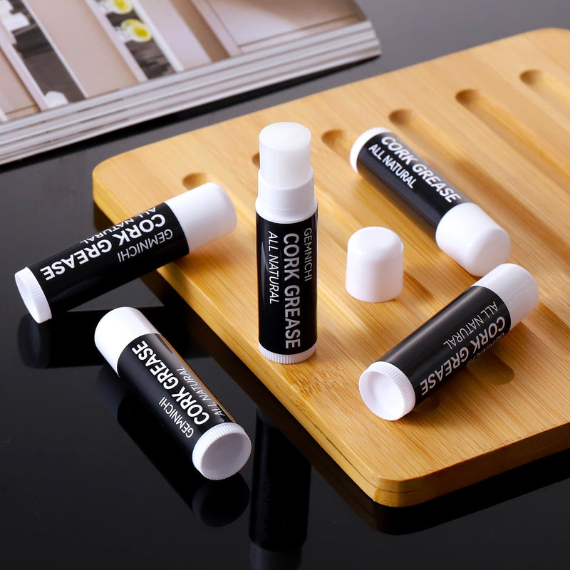 [AUSTRALIA] - Clarinet Cork Grease 5 Pack, All-Natural Cork Grease for Clarinet, Alto/Tenor Saxophone & Oboe Woodwind Instruments Accessories 