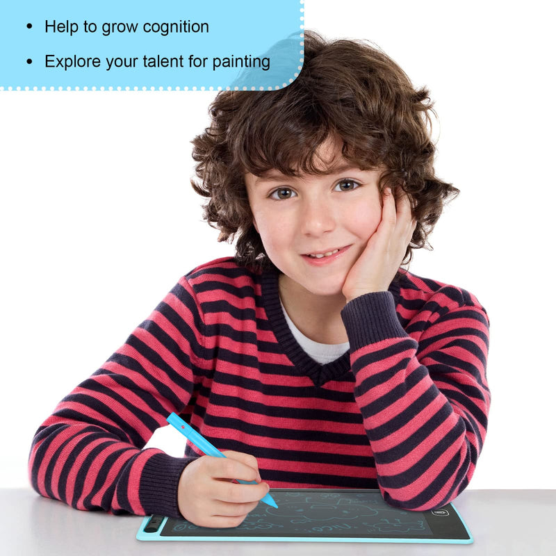 4.5 Inch Replacement Stylus Drawing Pen 4 Pieces Toddler Drawing Tablet Pens Kids' Electronics Pens with 4 Hanging Rope for LCD Writing Tablet (Blue) Blue