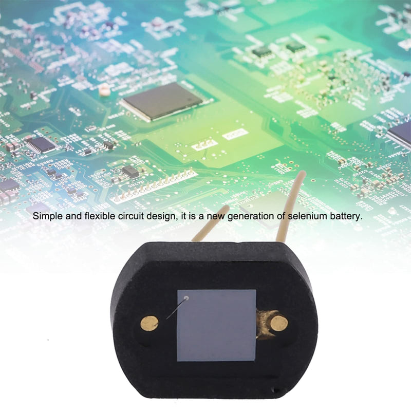 TOPINCN Silicon Photo Diode, Silicon Photocell Photoresistor Electronic Components 2DU3 Silicon Photodiode Detector for Visible Light