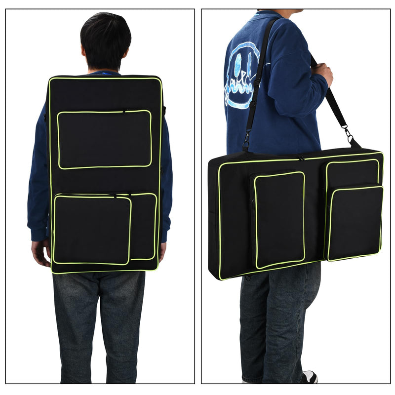 Large capacity DJ storage case for Alpha Theta DDJ-GRV6/Pioneer DDJ FLX10/DDJ 1000/DDJ 1000SRT, Multi-functional storage bag for Outdoors Party Bar DDJ Flx10 Case