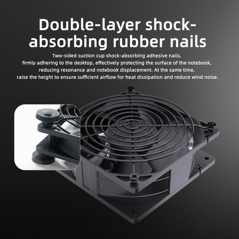 Computer Fan with AC Plug, 120mm Fan Variable Speed Axial Muffin PC Fan with Controller, 220V Small Exhaust Fan, 12V Computer Fans, Case Cooling for PC, Server, Cabinet, Router, Receiver (1 Pack)