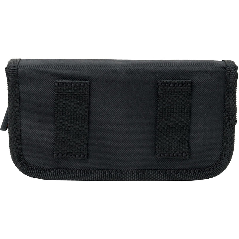 Protec French Horn Mouthpiece Pouch (4-Piece) -Nylon with Zipper Closure (Model A213ZIP), Black