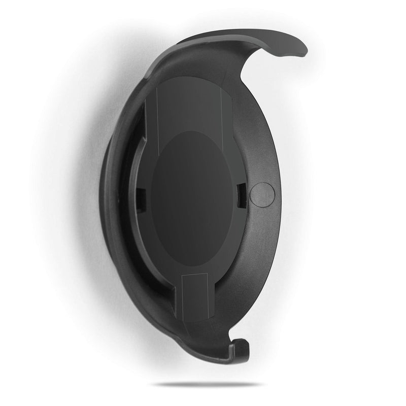 Echo Dot Wall Mount Holder for 3rd Generation, Built-in Cable Management Space-Saving Accessories for Dot(3rd Gen) Smart Speakers, with Sticking Tape and Drill Nail-Black Black