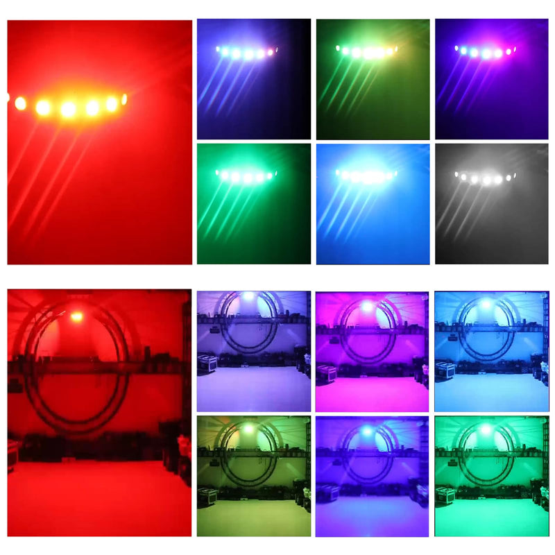 Stage Strobe Light,105W LED Stage Lights,Sound Activated and Auto Mode, Stage Lighting for Bars Birthday Wedding Halloween with Remote Control (RGB Light) RGB Light