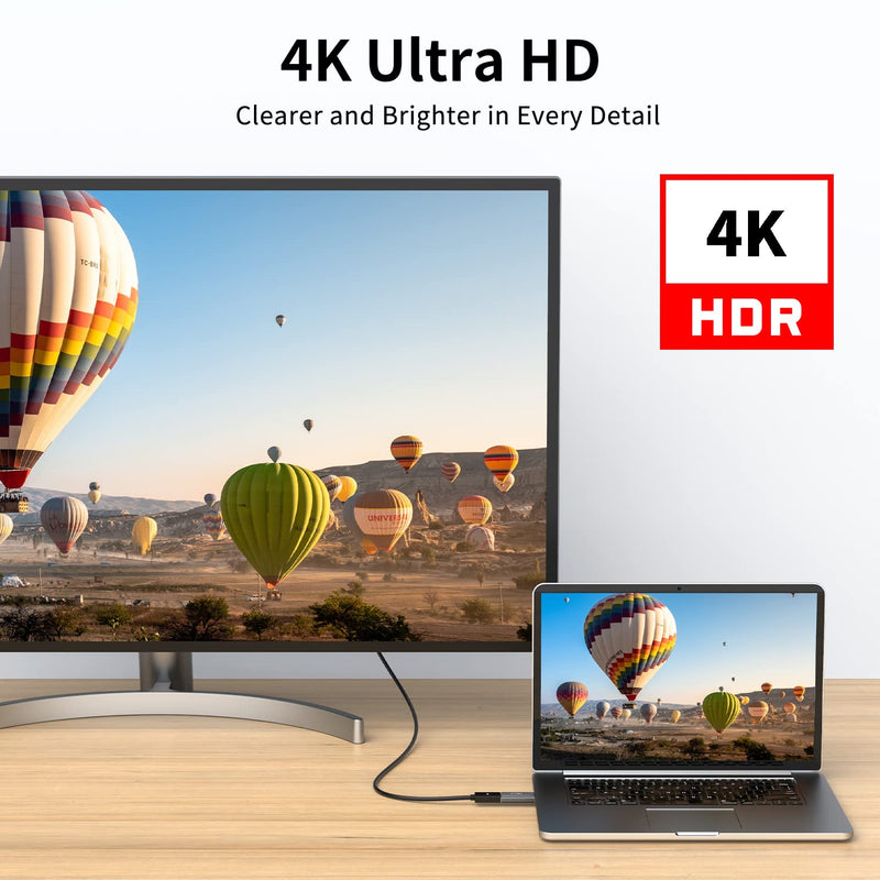 [AUSTRALIA] - Displayport to HDMI Adapter (2Pack) 4K 24K Gold Plated Displayport DP to HDMI Female Converter，Uni-Directional Display Port to HDMI Converter Compatible for Lenovo, HP, Dell &More- Grey 2-Pack 