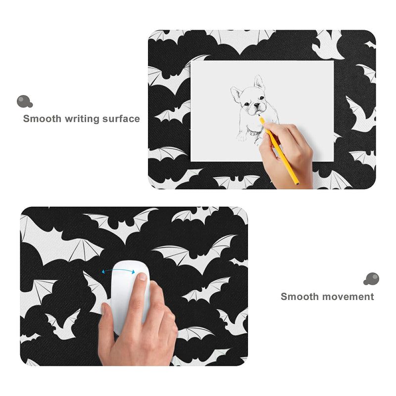 Glaphy Halloween Bats Mouse Pad Large Gaming Mouse Pad Non-Slip Desk Mat for Computers Laptop, 35.4x15.7 in XXL-35.4x15.7in