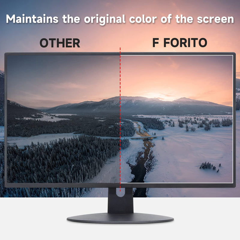 [2 PACK] 21.5 inch Anti Glare (Matte) Screen Protector Compatible with 21.5" Widescreen Desktop with 16:9 Aspect Ratio (18.7" W x 10.4" H)