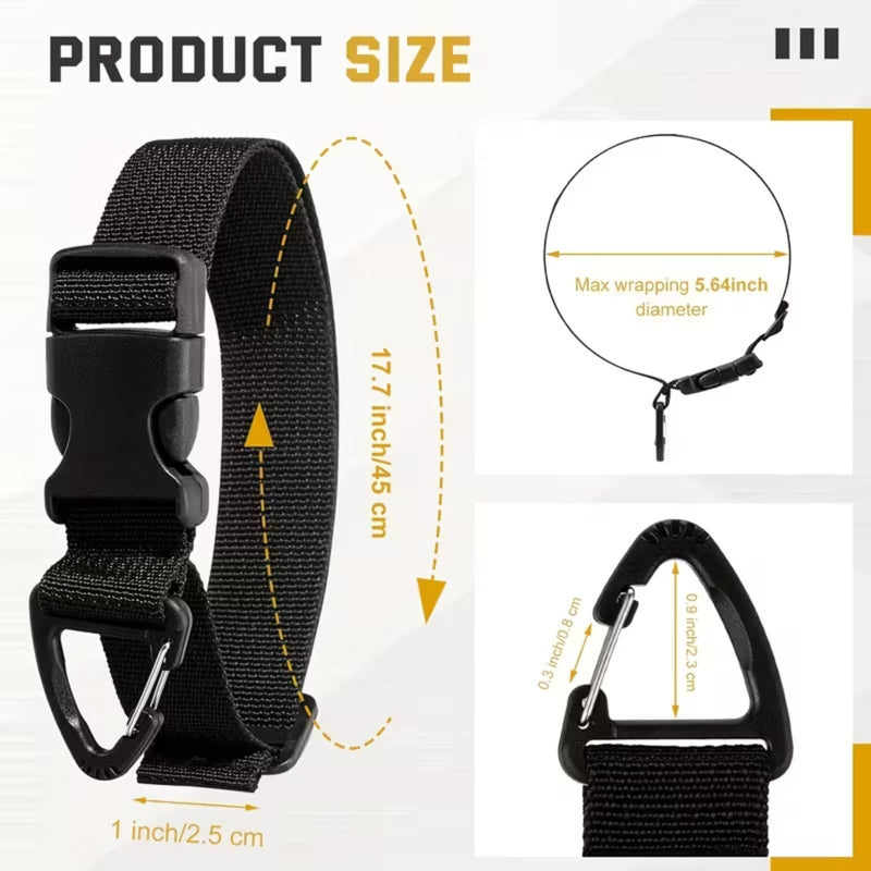 Adjustable Extension Cord Holder Organizer with Triangle Clips for Garage and Storage Heavy Duty Extension Cord Hanger