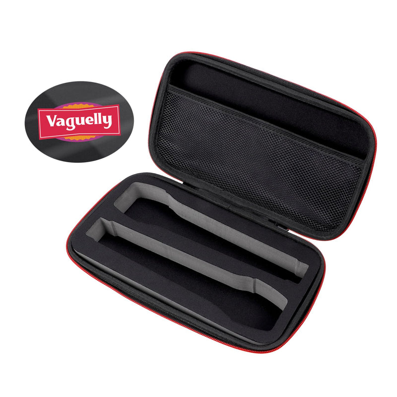 1Pcs Dual Mic Bag Carrying Travel Case Case Hard Pouch Storage Pouch for Travel (Pack of 2) 30x15cm (Pack of 2)