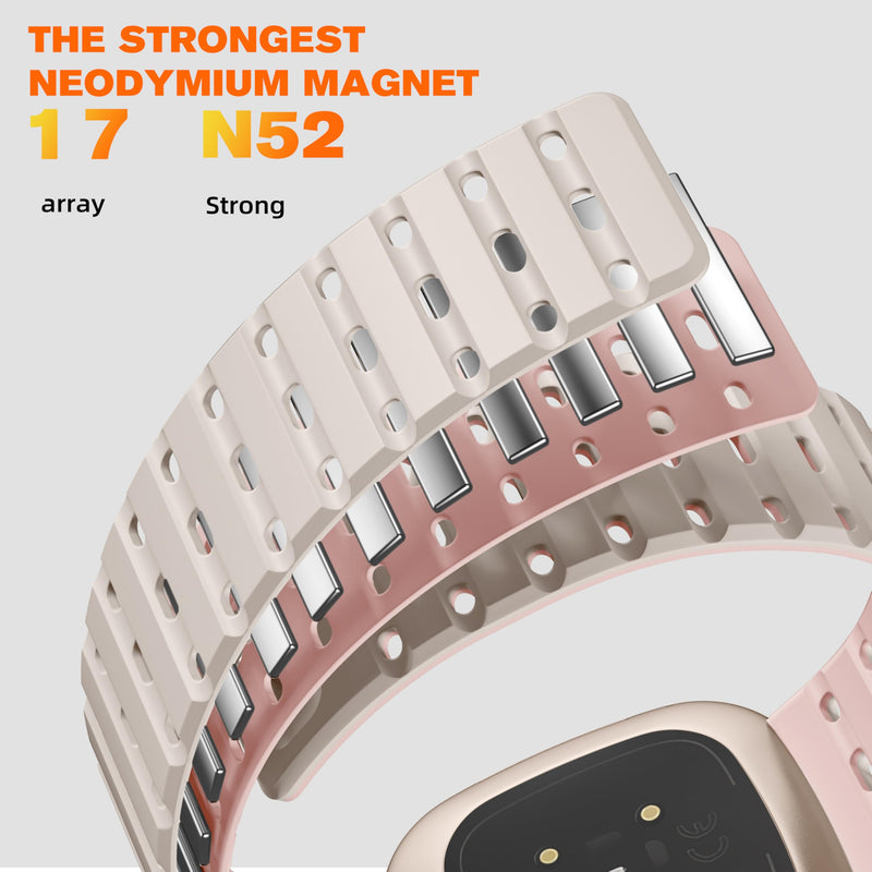 Bandletic Nylon Band and Magnetic Strap Compatible with Versa 4/3